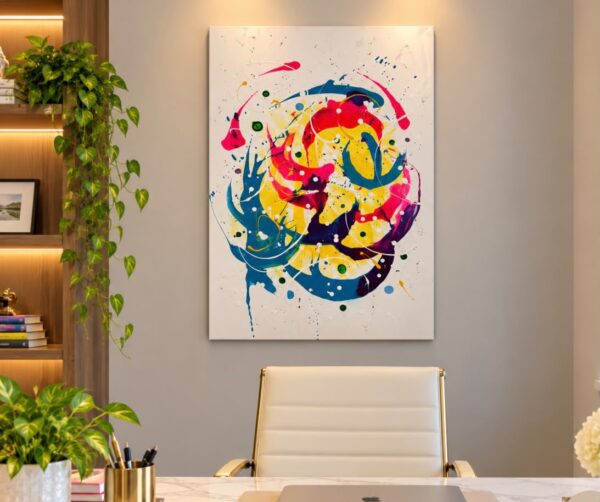Limitless Energy – Original Abstract Acrylic Painting on Canvas (24x36 Inches)